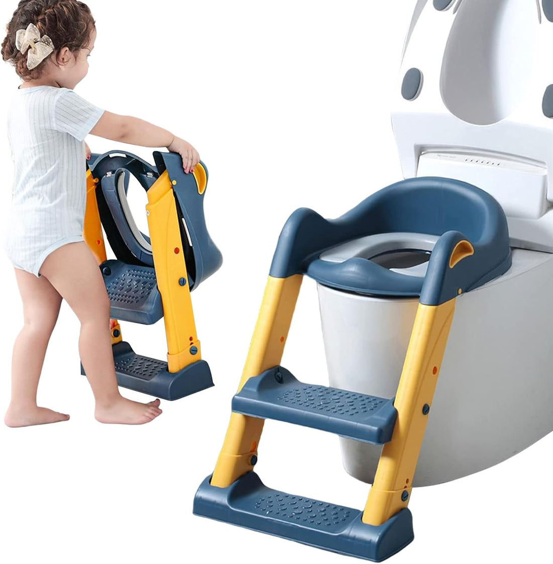 Adjustable Soft Toilet Training Ladder For Kids